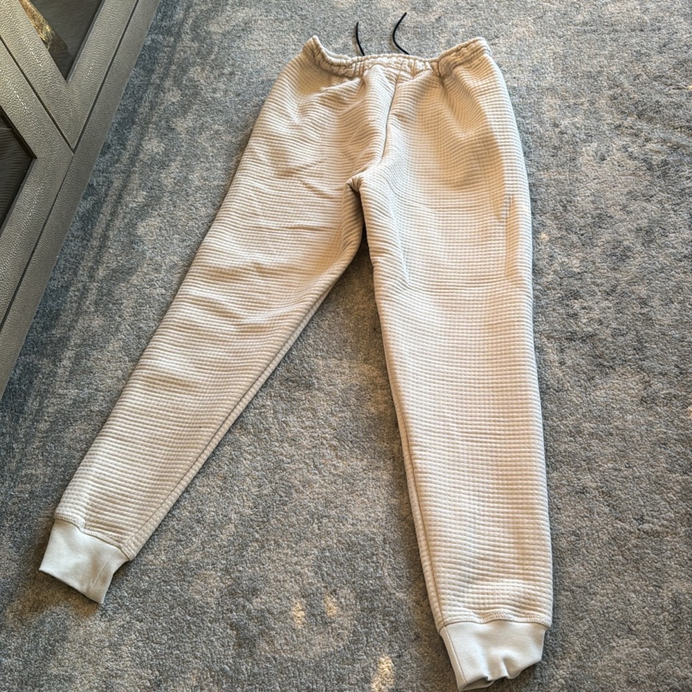 Nike Cream Track Pants - Picture 6 of 7